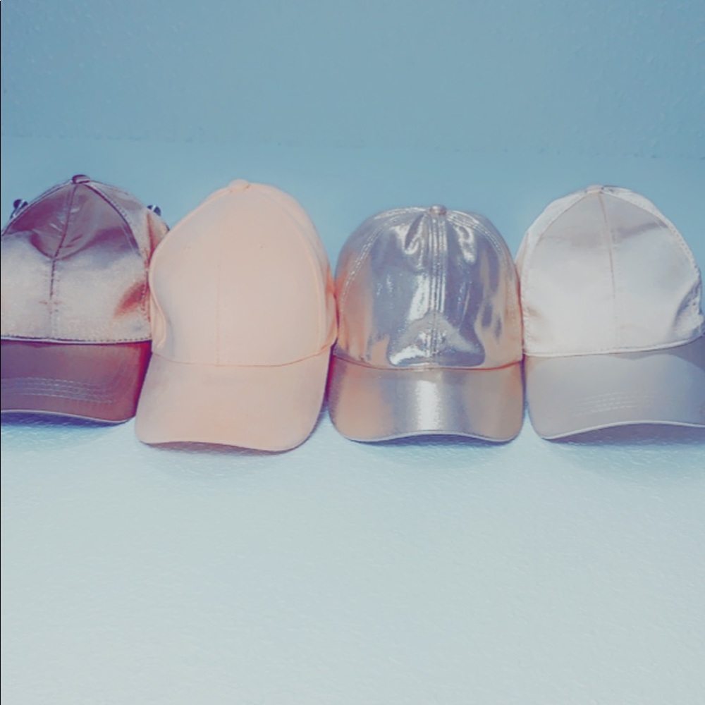 Suede, metallic,& satin.